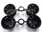 Tamiya Toyota GR Supra 2019 Wheels Black